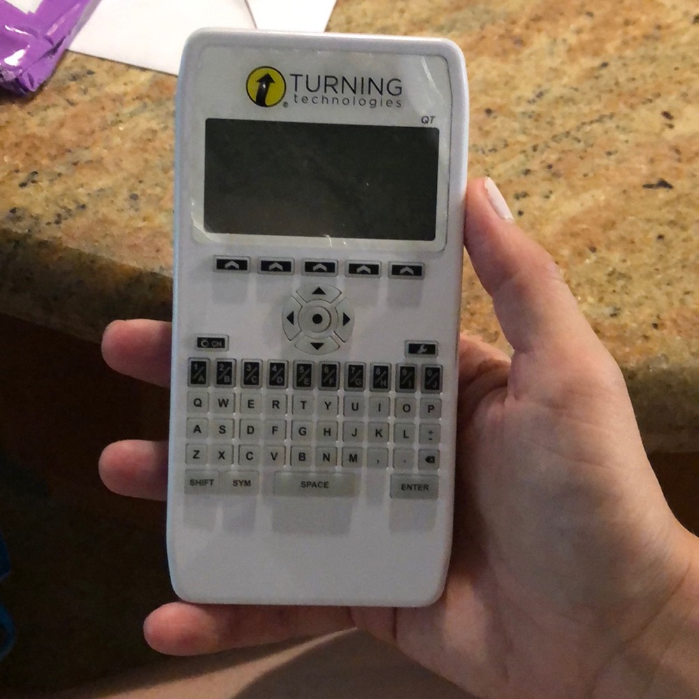 Turning Technologies clicker